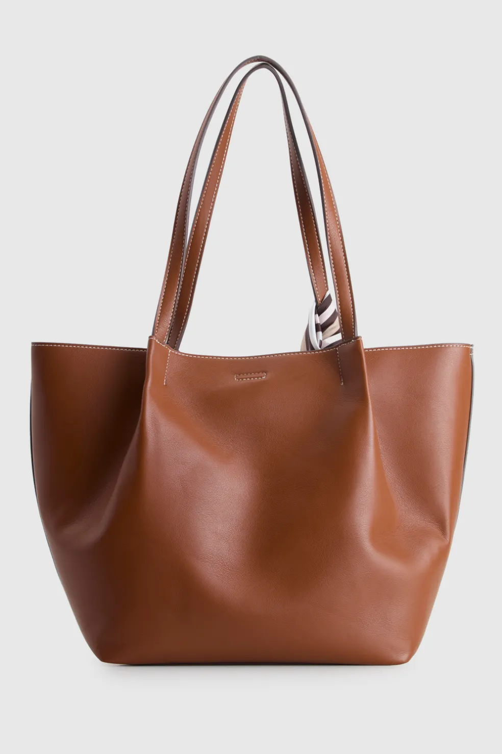 Lottie Belted Scarf Tote Bag