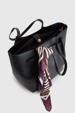 Lottie Belted Scarf Tote Bag