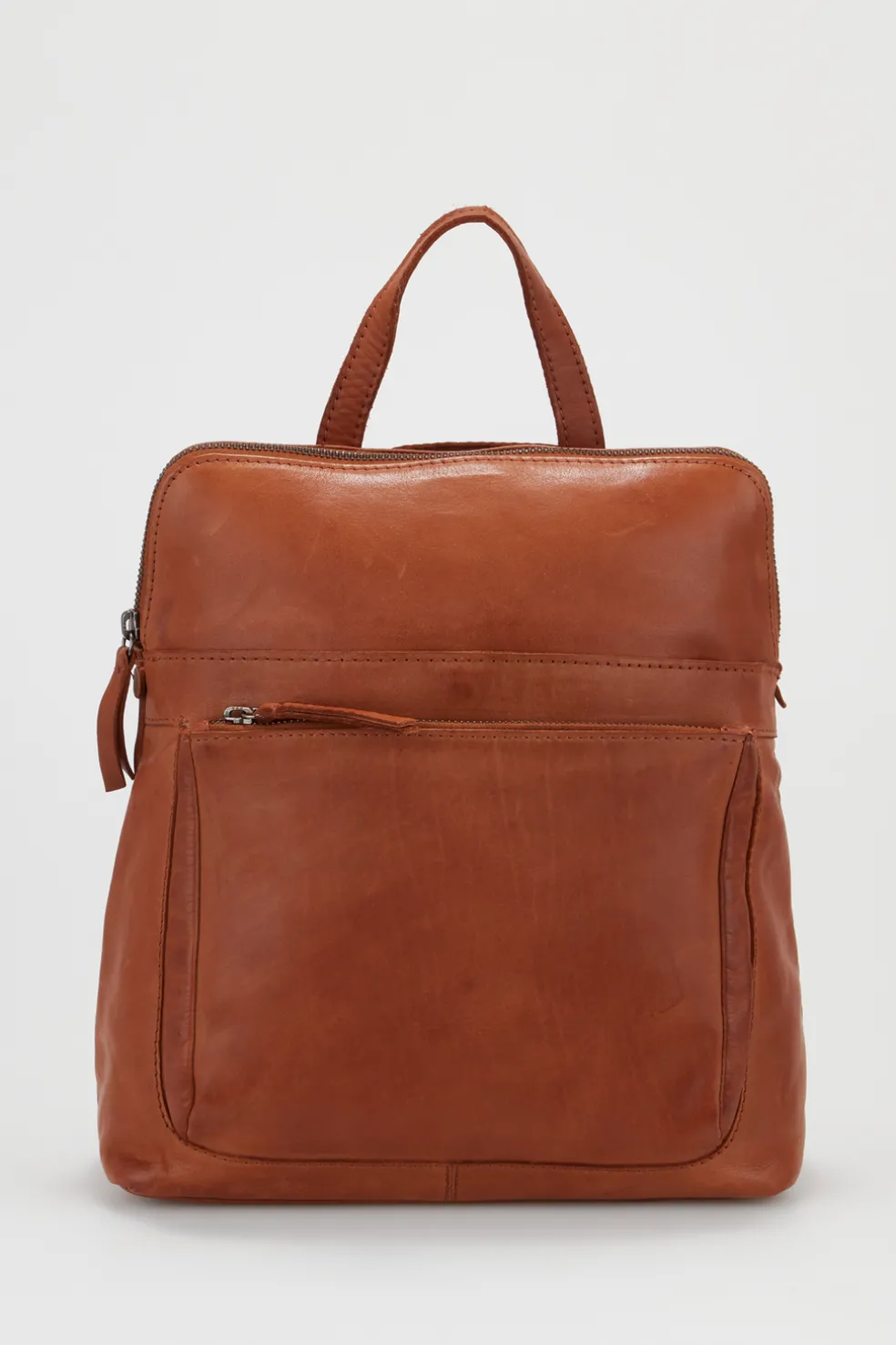 Maya Leather Convertible Backpack