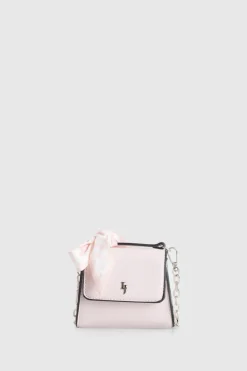 Micro Scarf Top Handle Bag