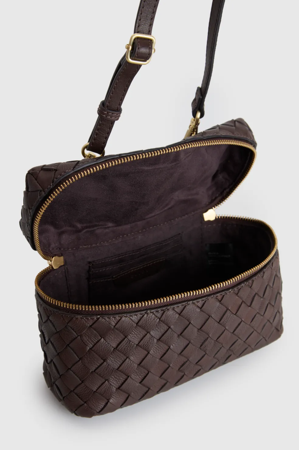 Nieve Leather Crossbody Bag