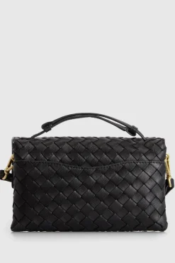 Nieve Leather Flap Crossbody Bag