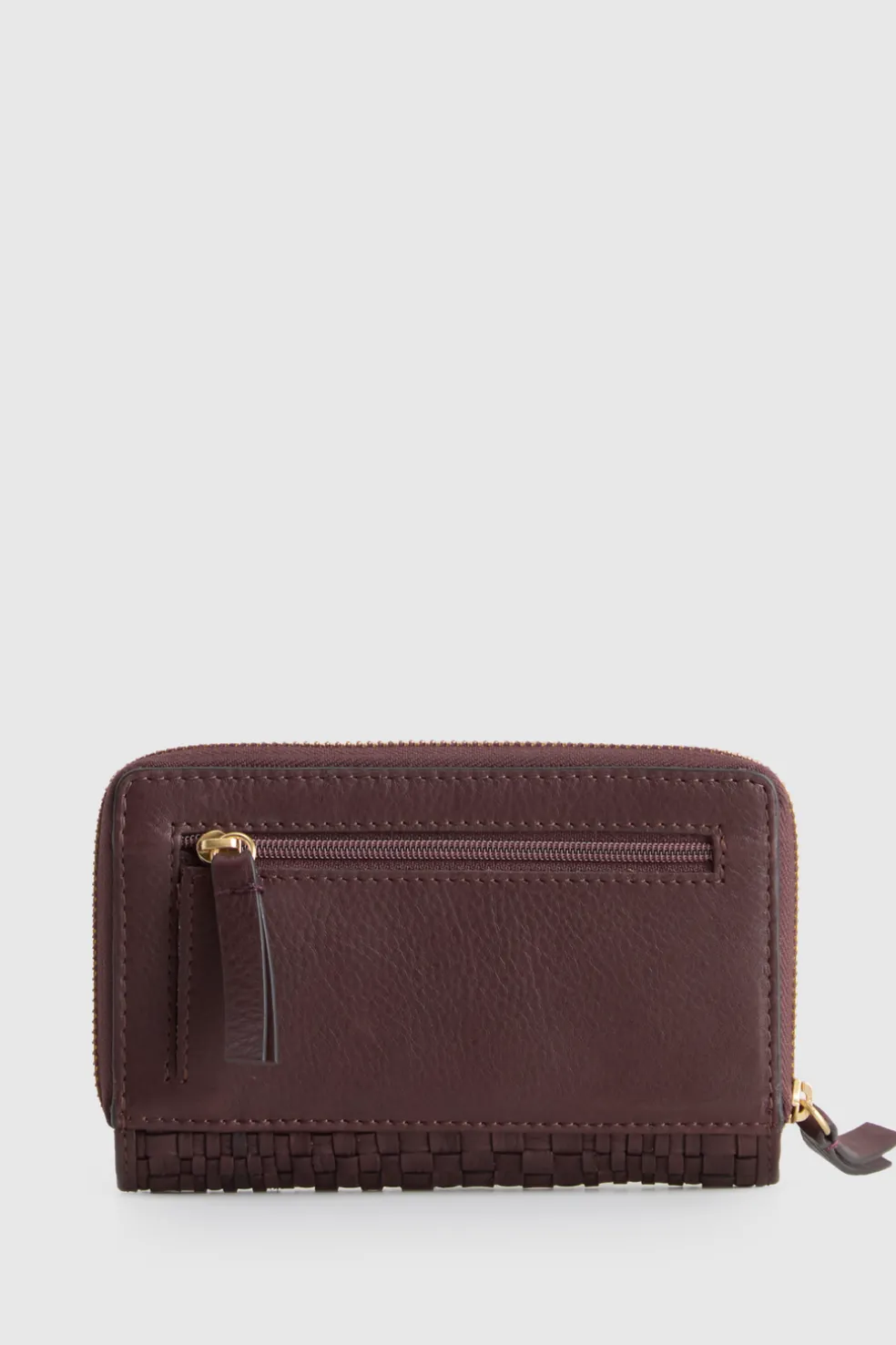 Nina Leather Zip Around Wallet