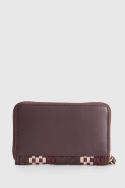 Nina Leather Zip Medium Wallet