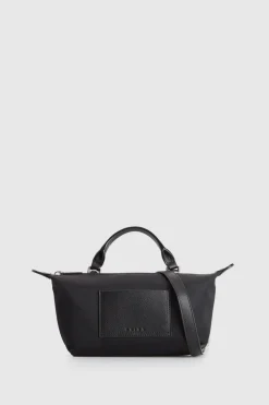 Noosa Leather Trim Crossbody Bag