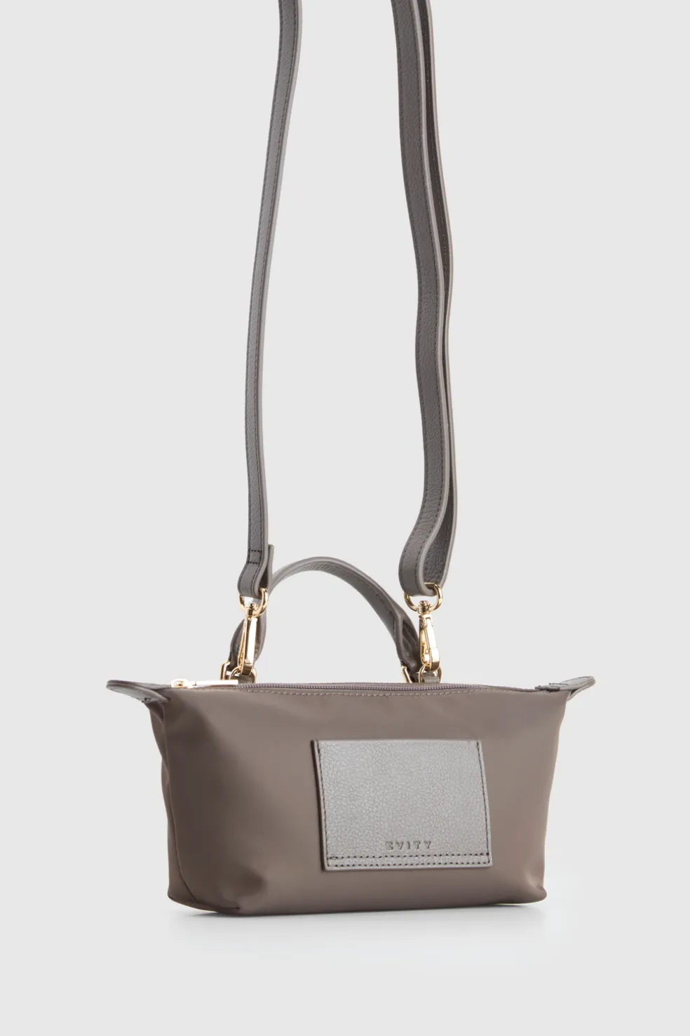 Noosa Leather Trim Crossbody Bag