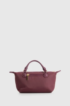 Noosa Leather Trim Crossbody Bag