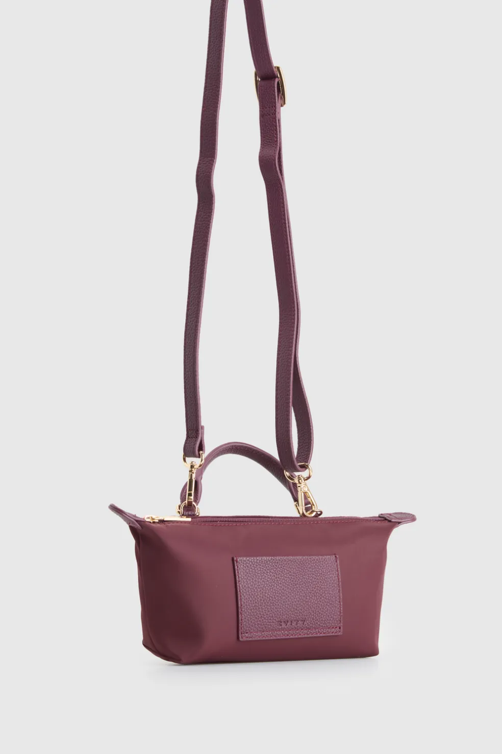 Noosa Leather Trim Crossbody Bag