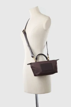 Noosa Leather Trim Crossbody Bag