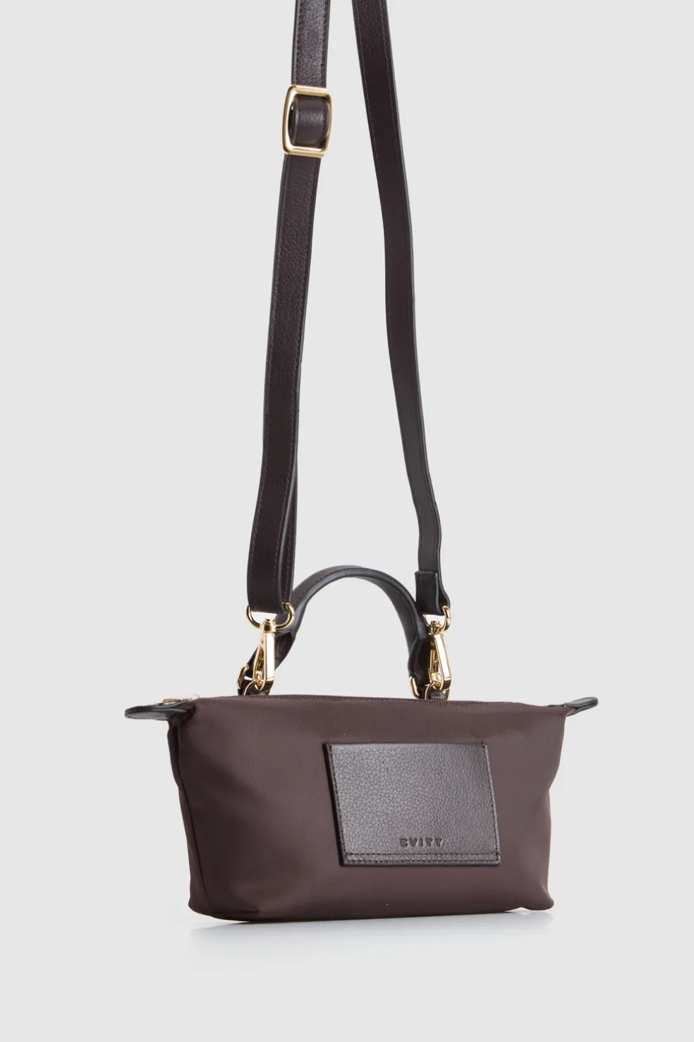 Noosa Leather Trim Crossbody Bag