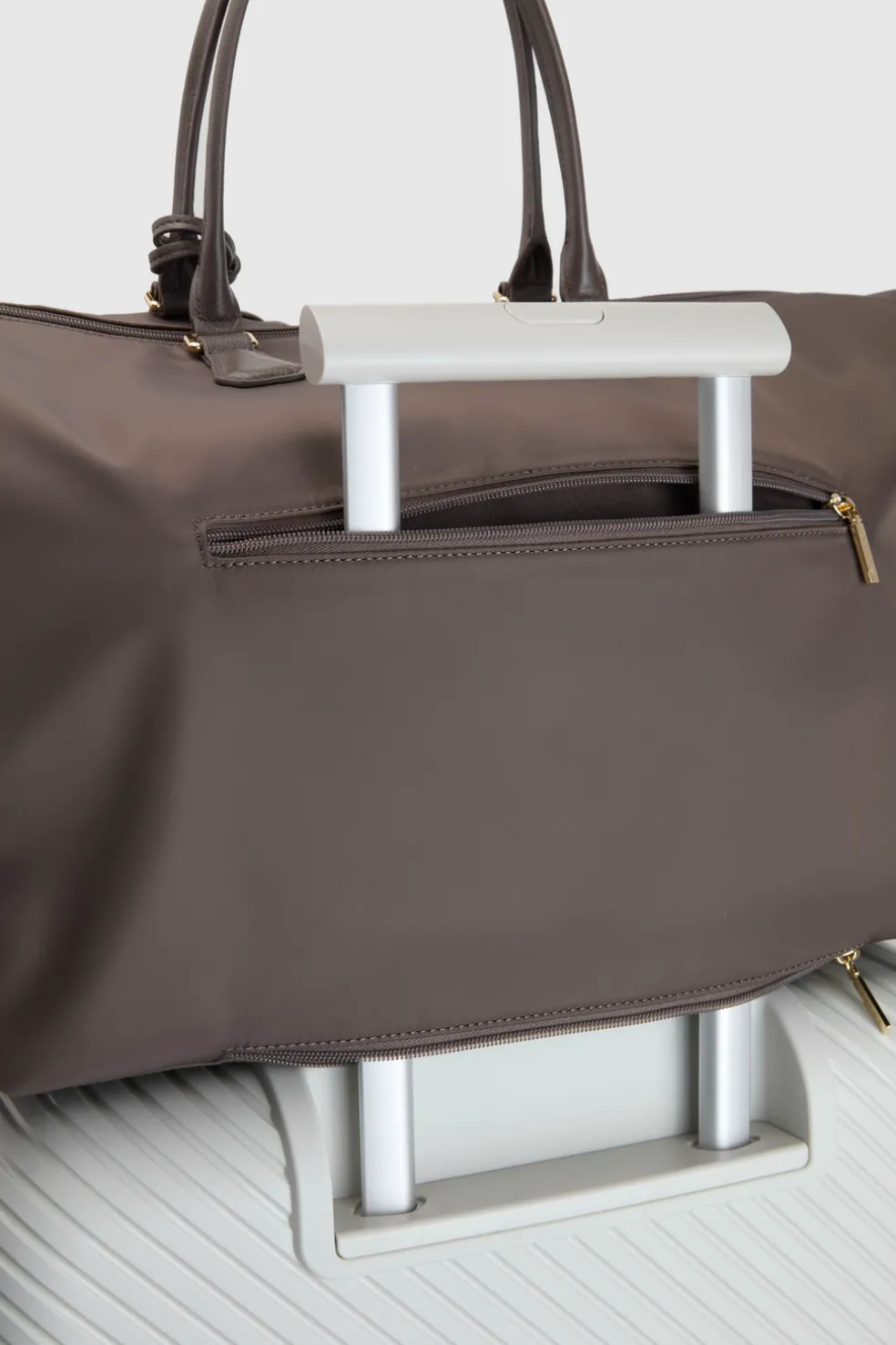 Noosa Leather Trim Travel Tote Bag
