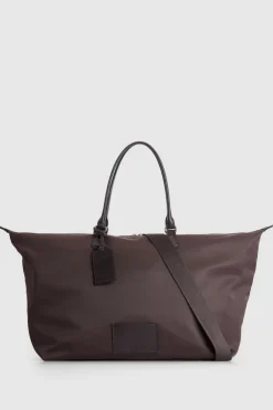 Noosa Leather Trim Travel Tote Bag