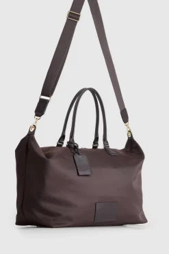 Noosa Leather Trim Travel Tote Bag