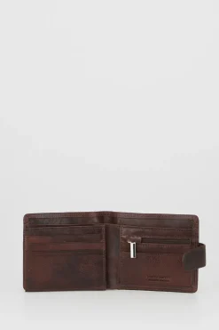 PC RFID Leather Wallet & Belt Gift Set