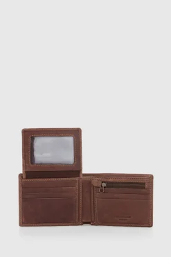 RFID Abel Leather Bifold Wallet