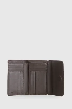 RFID Daisy Leahter Meadium Wallet