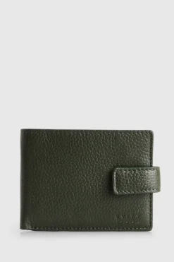 RFID Ellis Leather Tab Wallet