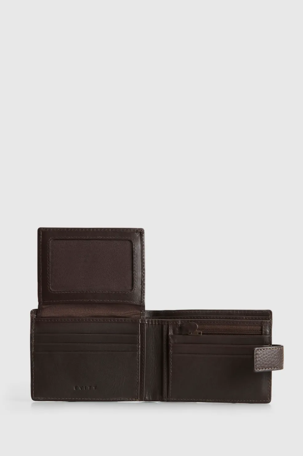 RFID Ellis Leather Tab Wallet