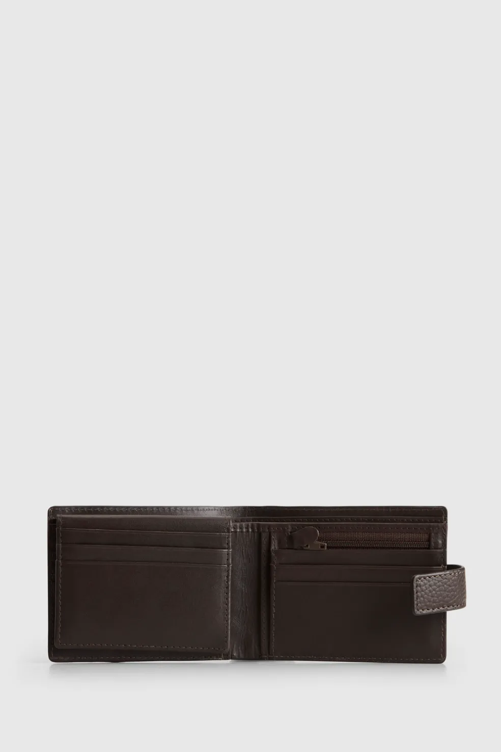 RFID Ellis Leather Tab Wallet