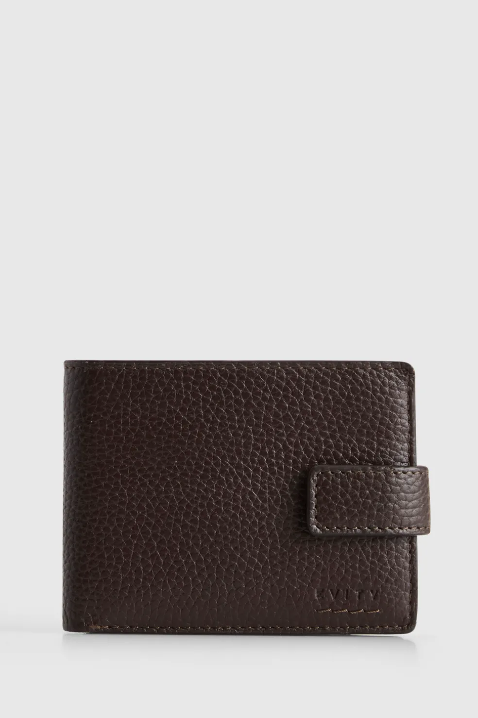 RFID Ellis Leather Tab Wallet