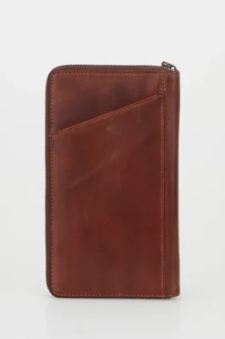 RFID Flyn Leather Travel Wallet