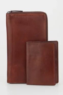 RFID Flyn Leather Travel Wallet
