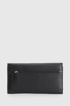 RFID Iris Leather Large Wallet