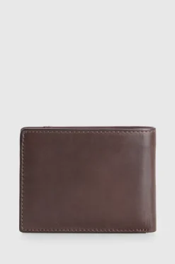 RFID Leather Bifold Wallet