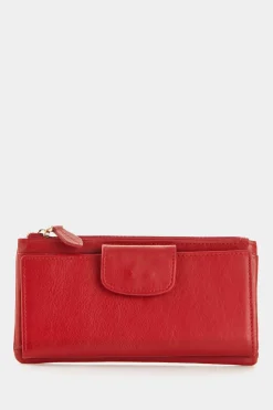 RFID Leather Medium Slim Purse
