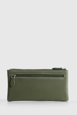 RFID Leather Medium Slim Purse