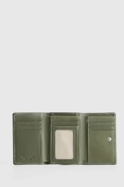 RFID Leather Small Trifold