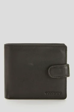 RFID Leather Tab Wallet