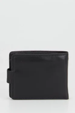 RFID Leather Tab Wallet
