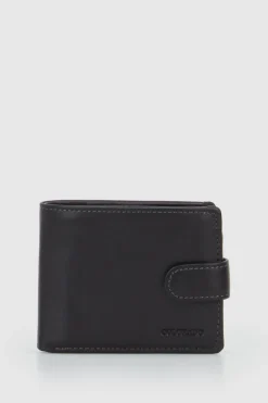 RFID Leo Leather Tab Wallet