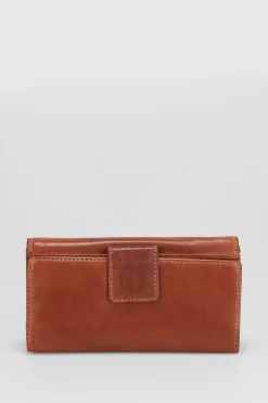 RFID Maya Leather Large Clutch