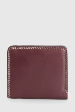 RFID Maya Leather Slim CC Wallet