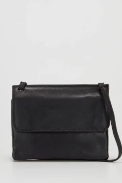 RFID Maya Leather Small Crossbody