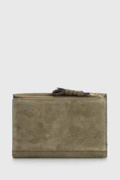RFID Thea Suede Medium Wallet