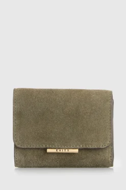 RFID Thea Suede Small Wallet