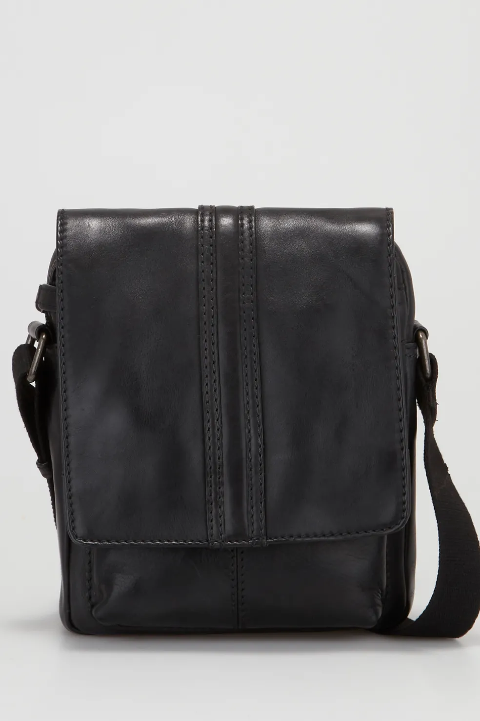 Rigio Leather Small Satchel