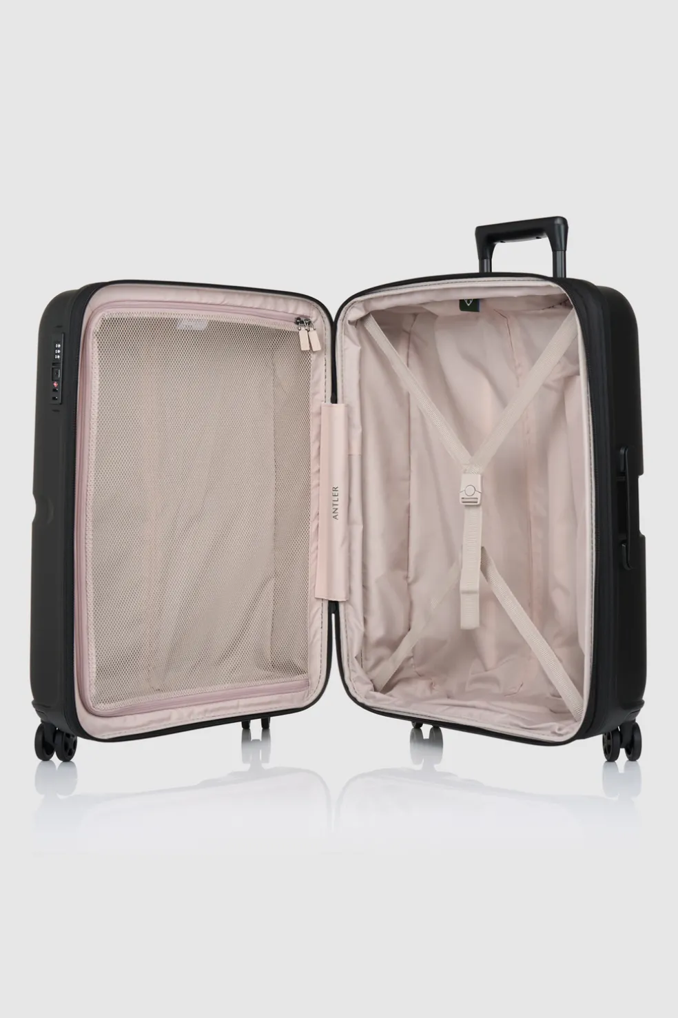 Single Stripe 3pc Suitcase Set