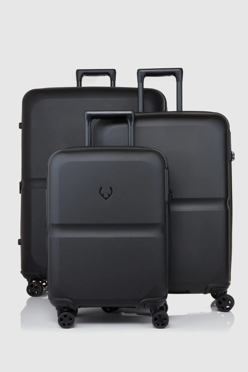 Single Stripe 3pc Suitcase Set