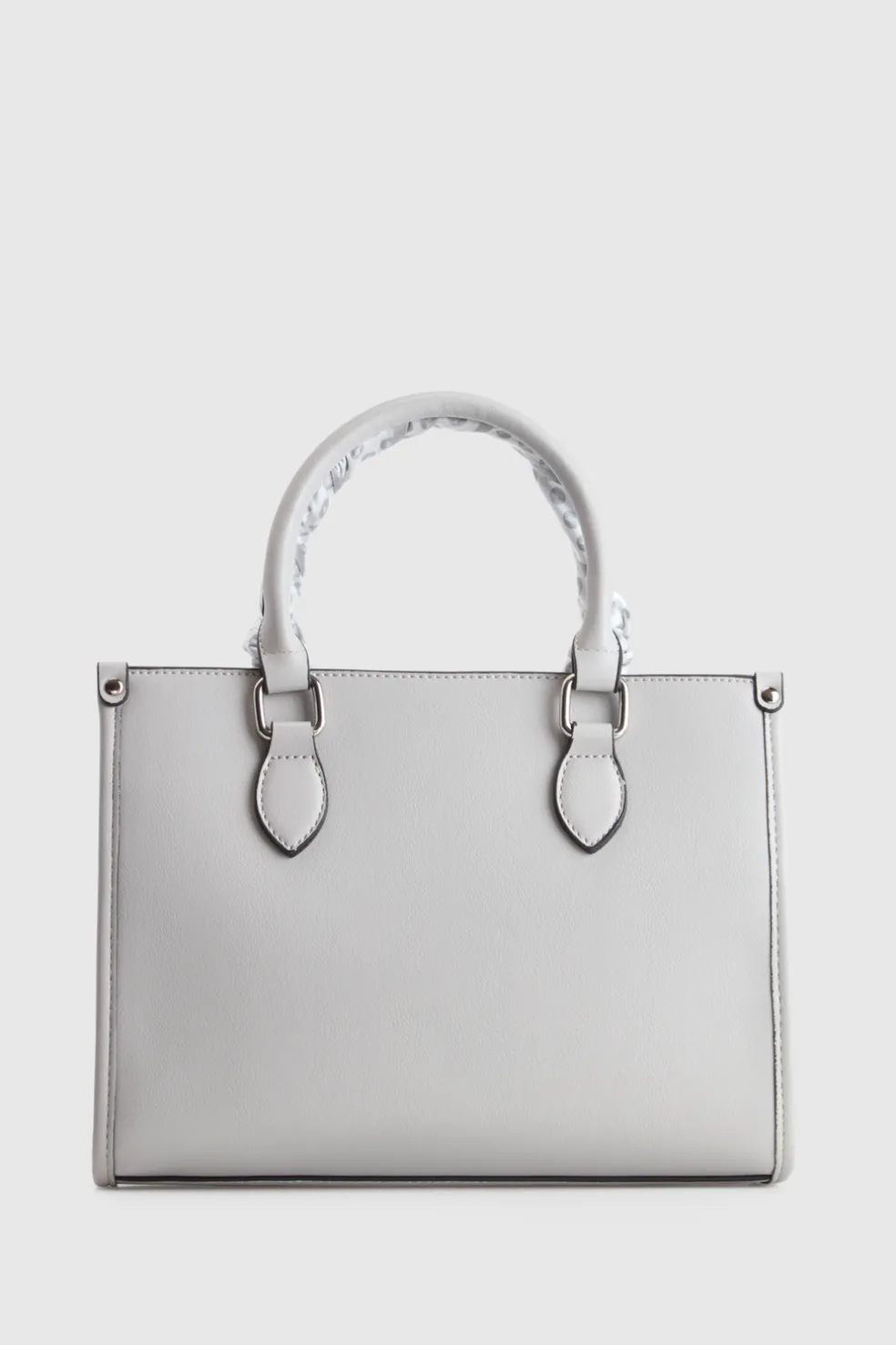 Small Tote Bag With Scarf