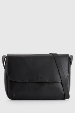 Sofia Leather Flap Crossbody Bag