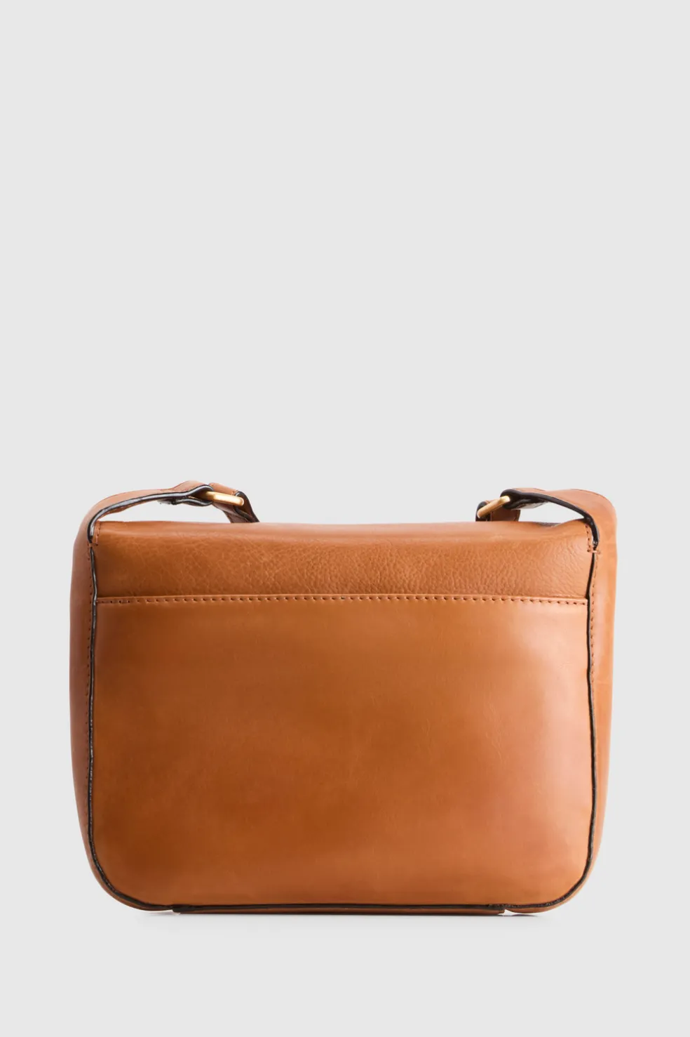Sofia Leather Flap Crossbody Bag