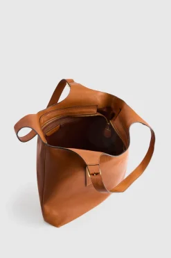Sofia Leather Tote Bag