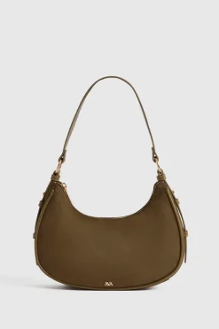 Sophia Vegan Suede Shoulder Bag