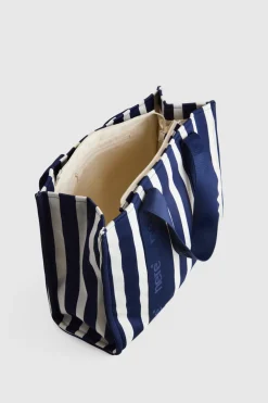 Stori Knit Stripe Tote Bag