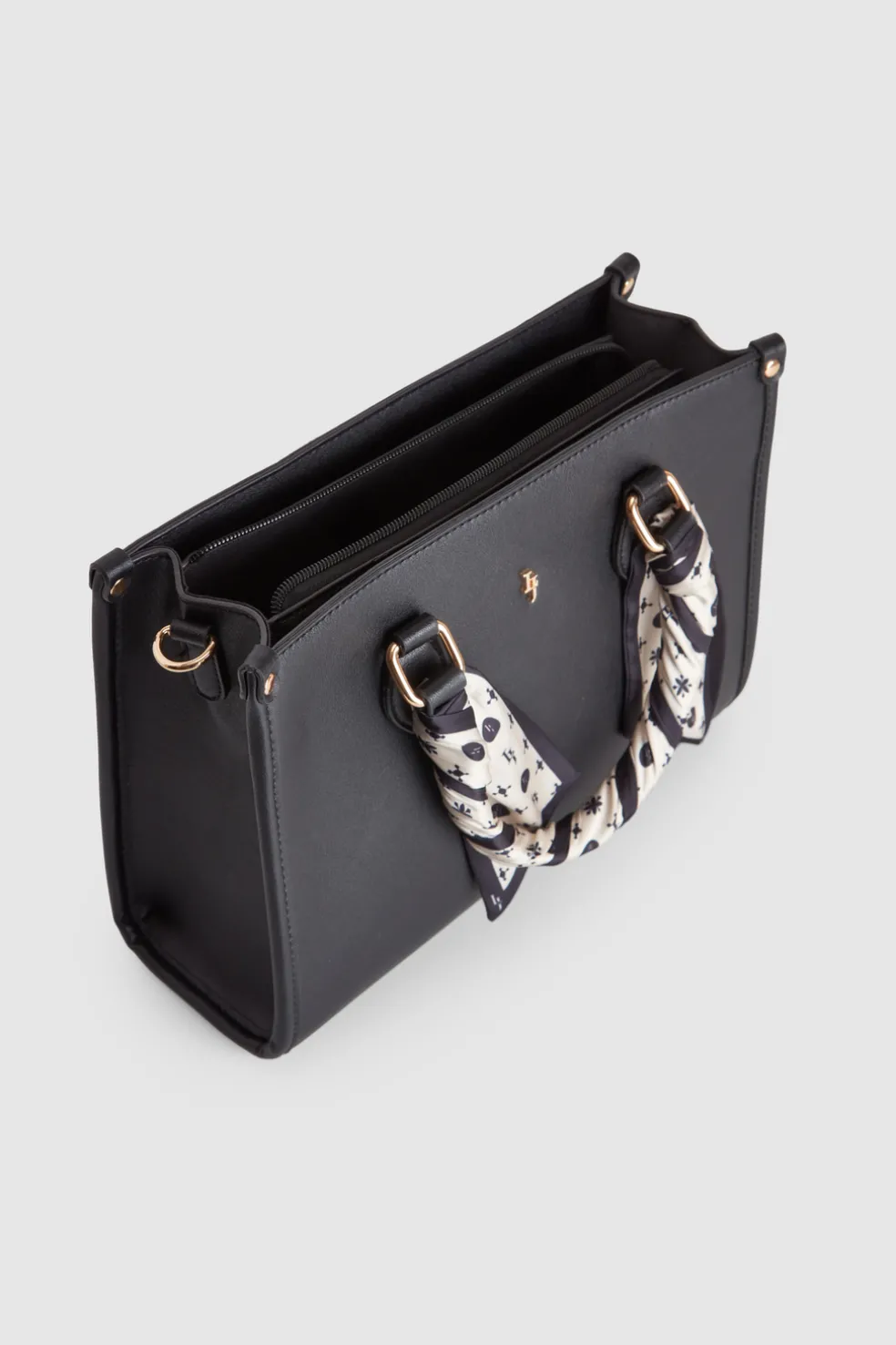 Tote Bag With Scarf