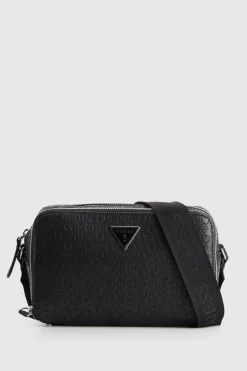 Viviette Double Zip Crossbody Bag
